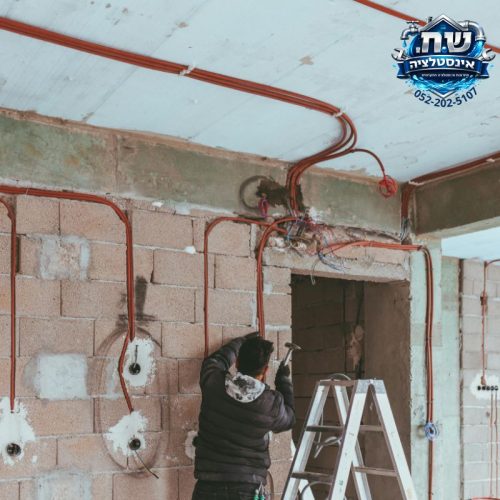 התקנת תשתית מים